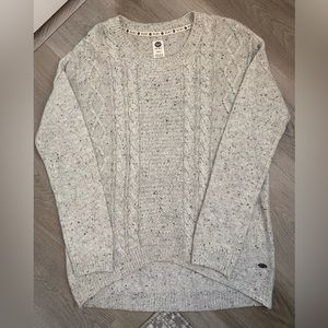 Roxy knit grey sweater - Size Small
